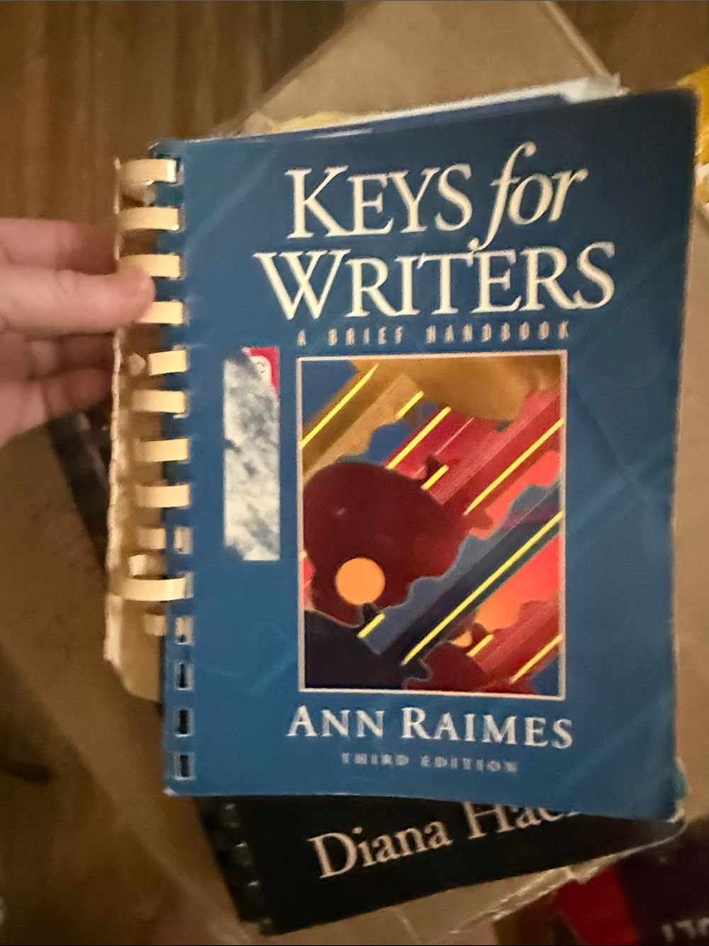 Keys for Writers: A Brief Handbook by Ann Raimes.